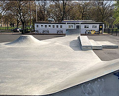Clapham Common skate park CAD design - Click on image to enlarge