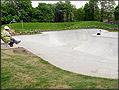 Hackney skate park - Click on image to enlarge
